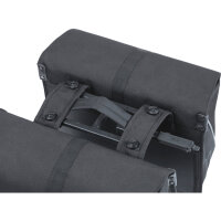 Basil Doppeltasche Forte MIK 2.0 schwarz