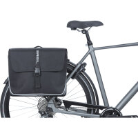 Basil Doppeltasche Forte MIK 2.0 schwarz