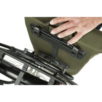 Basil Shoppingtasche City Shopper MIK Studs moss green