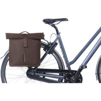 Basil Doppeltasche City Double Pannier Bag MIK 2.0 roasted brown