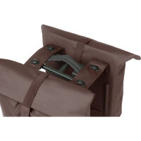 Basil Doppeltasche City Double Pannier Bag MIK 2.0 roasted brown