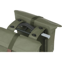 Basil Doppeltasche City Double Pannier Bag MIK 2.0 moss green