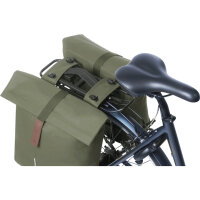 Basil Doppeltasche City Double Pannier Bag MIK 2.0 moss green