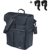 Basil Commutertasche Move Commuterbag MIK Hooks schwarz