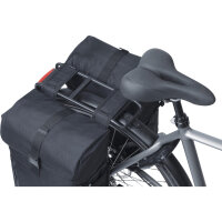 Basil Doppeltasche Move Doppeltasche Universal Bridge schwarz
