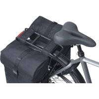 BASIL Doppeltasche "Move Universal Bridge" schwarz