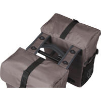 BASIL Doppeltasche "Move MIK 2.0" braun