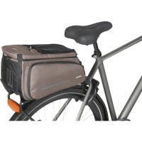 BASIL Gepäckträgertasche "Move Klettbandbefestigung" braun