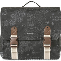 Basil Doppeltasche Bohème - Double Bag MIK 2.0 charcoal