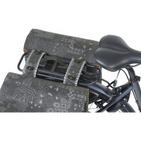 Basil Doppeltasche Bohème - Double Bag MIK 2.0 charcoal