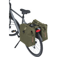 Basil Doppeltasche Soho Nordlicht MIK 2.0 moss green