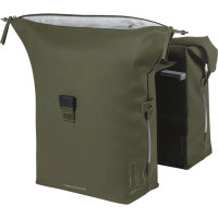 Basil Doppeltasche Soho Nordlicht MIK 2.0 moss green