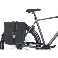 Basil Doppeltasche Urban Dry MIK 2.0 matt black