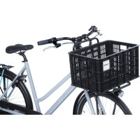 Basil Korb Fahrradkiste MIK 2.0 Gr. L, Volumen: 40 l, Maße (L x B x H): 38 x 49 x 29 cm, Gewicht: 1290 g