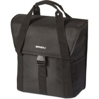Basil Einzeltasche Go - Single solid black