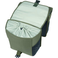 BASIL Doppeltasche "Go - Double Universal Bridge" dark green