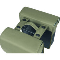BASIL Doppeltasche "Go - Double MIK 2.0" dark green