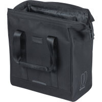 BASIL Einzeltasche "City Grand Fahrradshopper MIK Hooks" schwarz