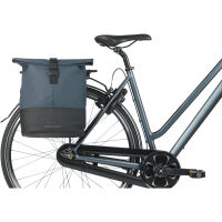 Basil Einzeltasche Cove Fahrradshopper MIK Hooks schwarz / navy