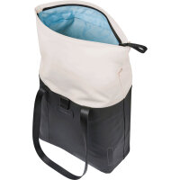 Basil Einzeltasche Vive Fahrradshopper MIK Hooks schwarz / cremefarben