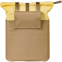 Basil Einzeltasche Vive Fahrradshopper MIK Hooks sandfarben / gelb