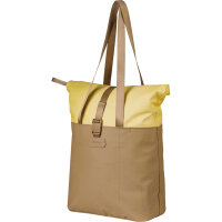 Basil Einzeltasche Vive Fahrradshopper MIK Hooks sandfarben / gelb