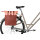 Basil Einzeltasche Vive Fahrradshopper MIK Hooks bordeaux / pink
