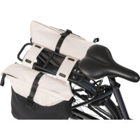 Basil Doppeltasche Vive schwarz / cremefarben