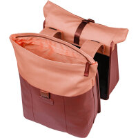 Basil Doppeltasche Vive bordeaux / pink