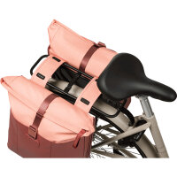 Basil Doppeltasche Vive bordeaux / pink