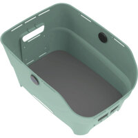 Basil Schultaschenkorb Cento Neo WSL silbergrün