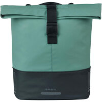 Basil Doppeltasche Cove MIK 2.0 schwarz / silbergrün