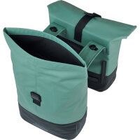 Basil Doppeltasche Cove MIK 2.0 schwarz / silbergrün