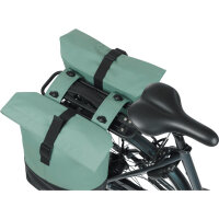 Basil Doppeltasche Cove MIK 2.0 schwarz / silbergrün