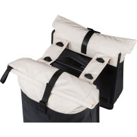 Basil Doppeltasche Vive MIK 2.0 schwarz / cremefarben