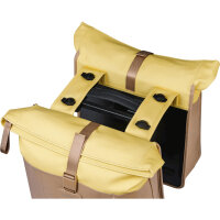 Basil Doppeltasche Vive MIK 2.0 sandfarben / gelb