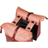 Basil Doppeltasche Vive MIK 2.0 bordeaux / pink