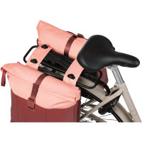 Basil Doppeltasche Vive MIK 2.0 bordeaux / pink
