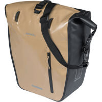 BASIL Einzeltasche "Rivo L MIK Hooks" sand/schwarz