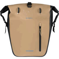 BASIL Einzeltasche "Rivo L MIK Hooks" sand/schwarz