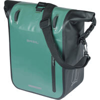 Basil Einzeltasche Rivo M MIK Hooks silbergrün