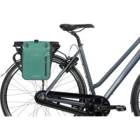 Basil Einzeltasche Rivo M MIK Hooks silbergrün