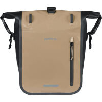 BASIL Einzeltasche "Rivo M MIK Hooks" sand/schwarz