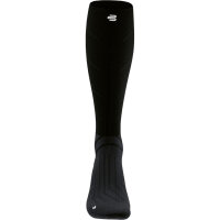 Bauerfeind Run Performance Compression Socks, Men, Black, 46-49, Wadenumfang L