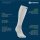 Bauerfeind Run Performance Compression Socks, Men, White, 38-41, Wadenumfang M