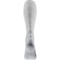 Bauerfeind Run Performance Compression Socks, Men, White, 42-45, Wadenumfang M