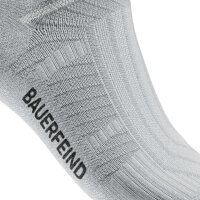 Bauerfeind Run Performance Compression Socks, Men, White, 42-45, Wadenumfang M