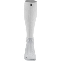 Bauerfeind Run Performance Compression Socks, Women, White, 39-42, M