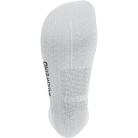 Bauerfeind Run Performance Compression Socks, Women, White, 43-46, Wadenumfang S