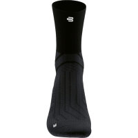 Bauerfeind Run Performance Mid Cut Socks, Men, Black, 38-41